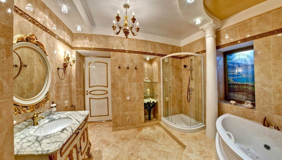 Дизайн ванной комнаты в классическом стиле: особенности стиля, советы по оформлению, фото примеры