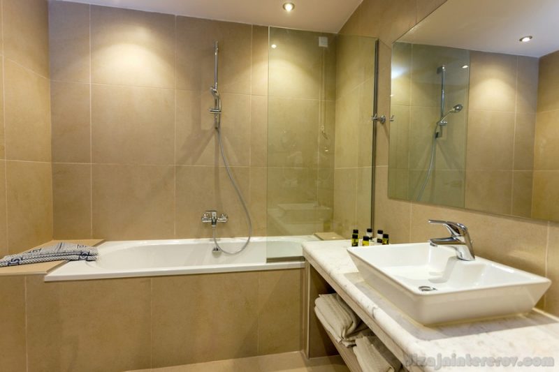 bathroom interior of a luxury room in a hotel