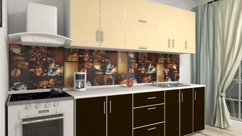 Дизайн кухни цвета капучино: 100+ реальных фото примеров и идей оформления