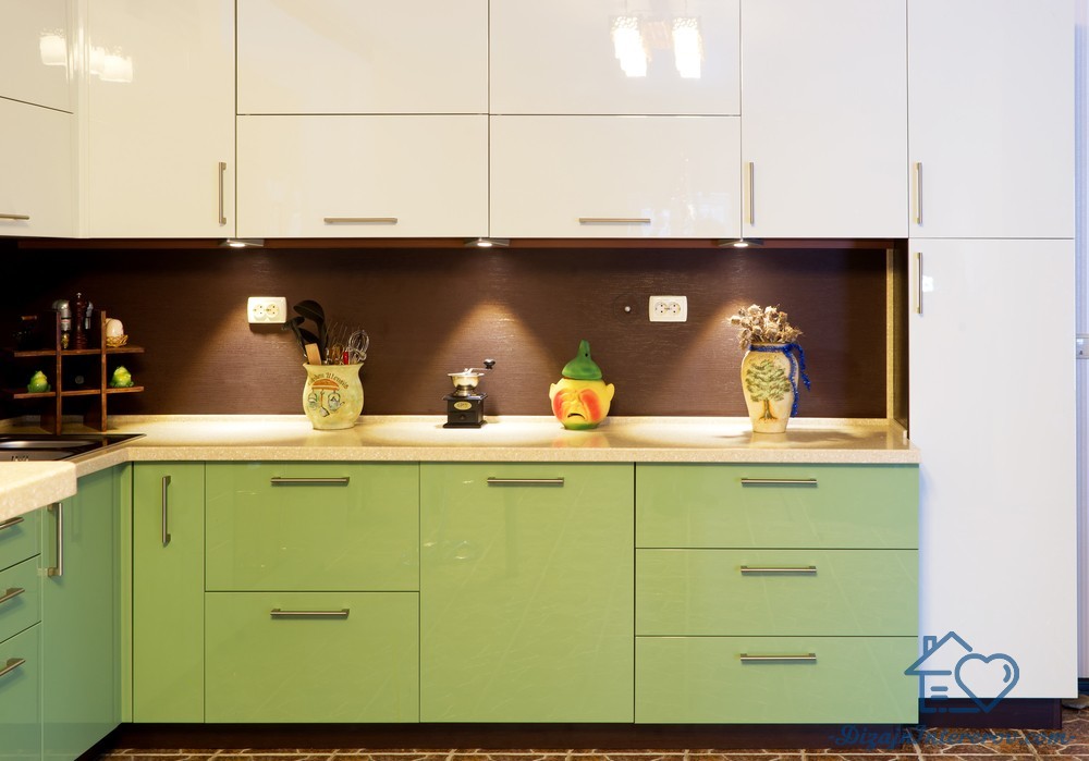 Дизайн кухни салатового цвета: 170+ реальных фото примеров и оригинальных идей оформления