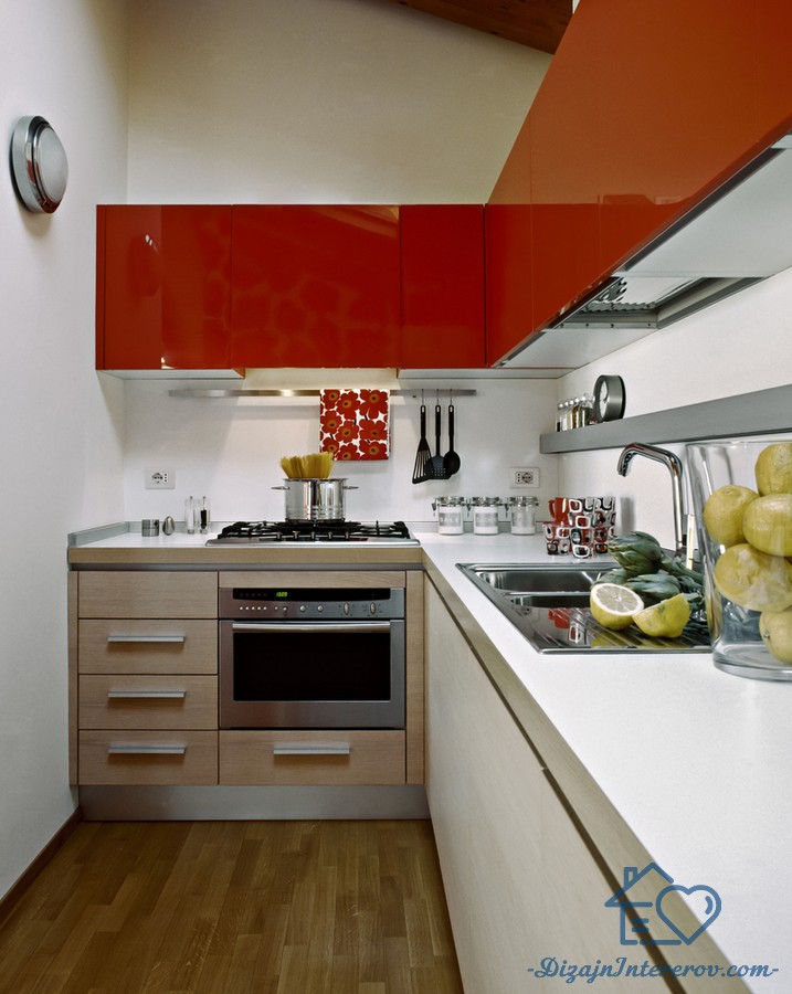 Дизайн узкой кухни: 80+ фото примеров и оригинальных идей оформления