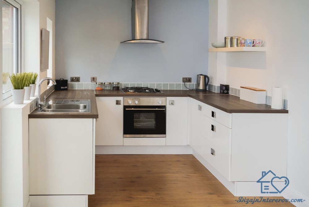 Дизайн кухни без верхних шкафов: полезные советы дизайнеров, 60 фото примеров