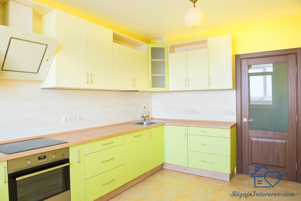 Дизайн бело зеленой кухни: 60+ реальных фото примеров, полезные советы по оформлению