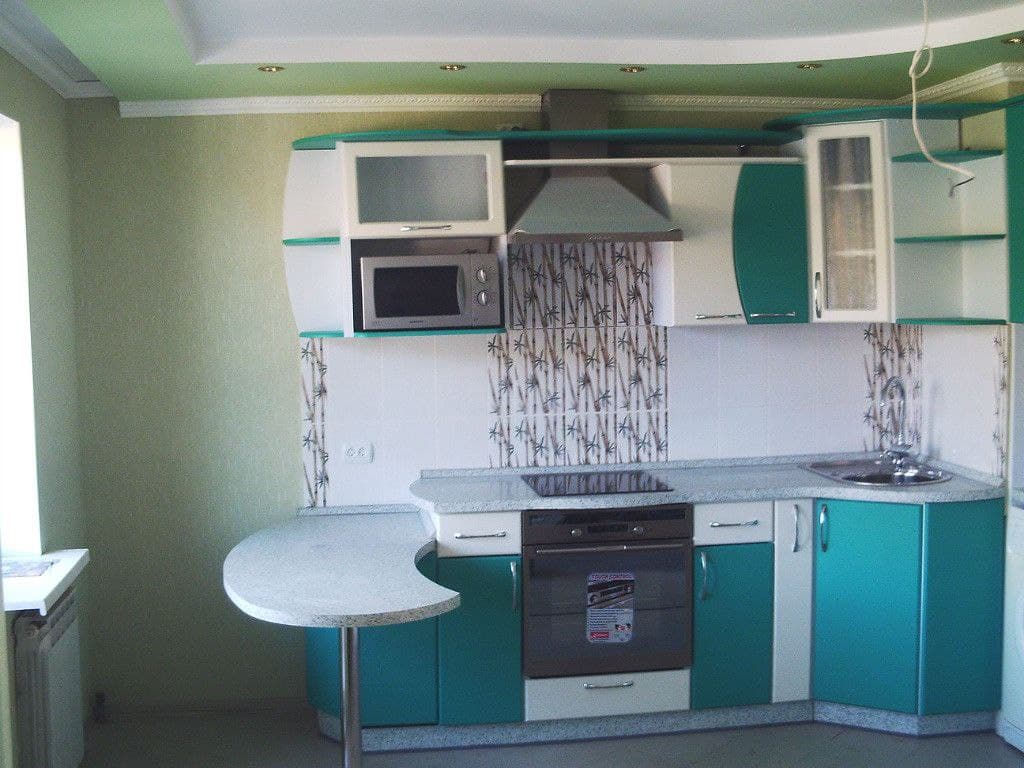 Дизайн угловой кухни с барной стойкой: 100+ реальных фото примеров
