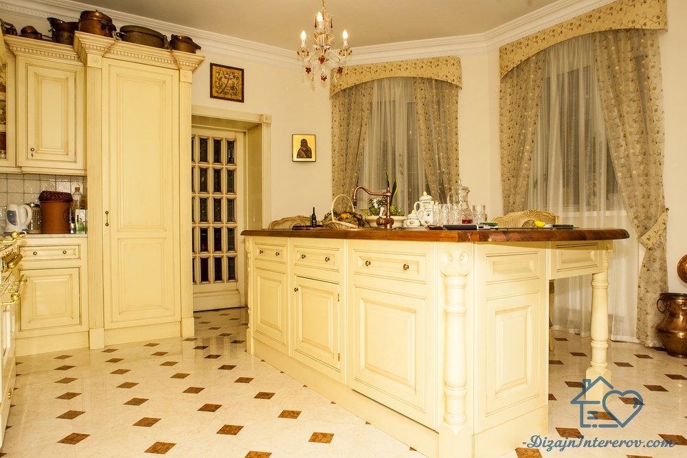 Дизайн белой кухни с деревянной столешницей: 150+ реальных фото примеров