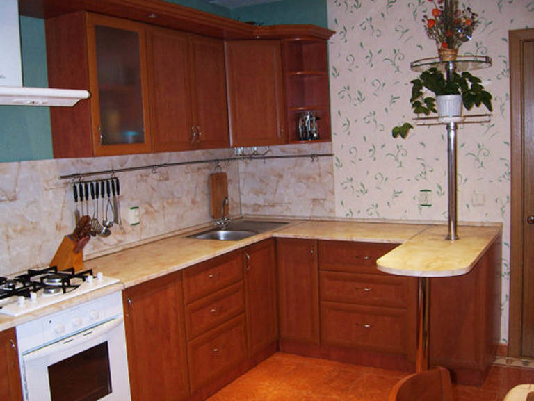 Дизайн маленькой кухни с барной стойкой: 100+ реальных фото примеров