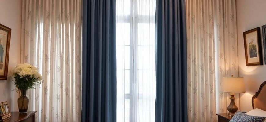 Шторы для спальни: простые решения для глубокого сна и уюта